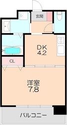 ドルチェヴィータ豊中の物件間取画像